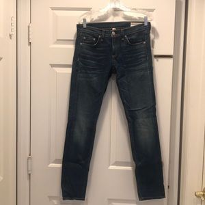 The Dre rag and bone jeans Bradford color